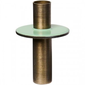 Stage til 1,3 cm lys til at putte i flaske 2-farvet lysegrøn