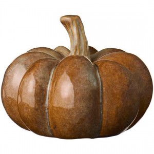 Græskar 15 cm stentøj