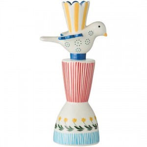 Stage til 2,2 cm lys multifarvet med fugl