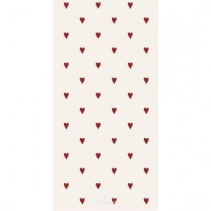 Serviet hjerter 16 stk pr pakke