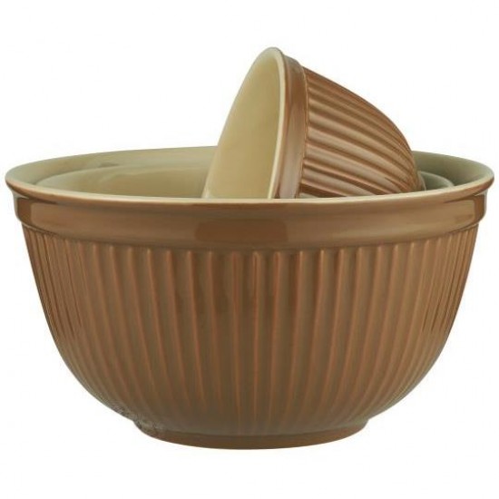 Bowlesæt a 3 Mynte Hazelnut Bowlesæt a 3 Mynte Hazelnut