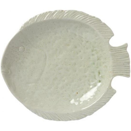 Fad Ocean White fiskeformet 34cm