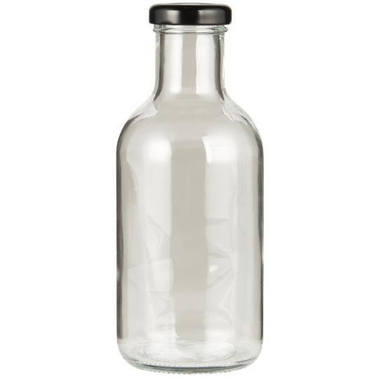 Flaske med sort skruelåg Cordoba 490 ml