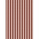 Gavepapir røde striber tekstil-look 5 meter rulle