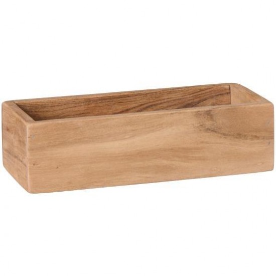 Kasse akacietræ 27cm