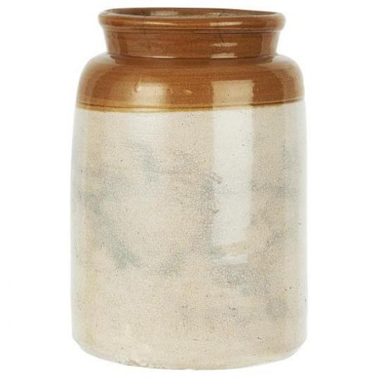 Keramikkrukke UNIKA varierende 20 - 25 cm Gammel indisk vandkrukke