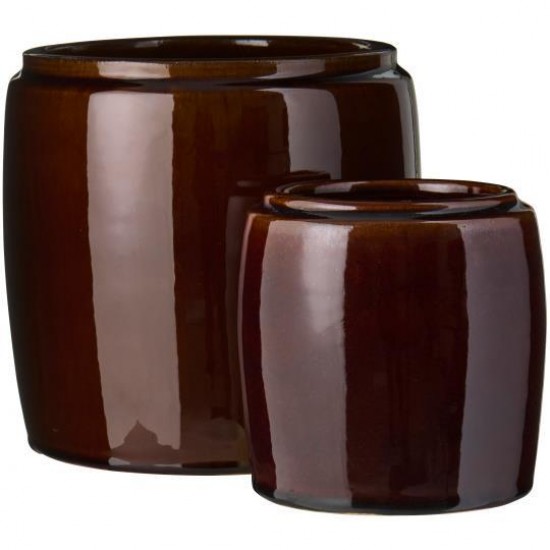Krukkesæt a 2 Saigon brun