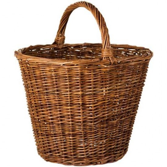 Kurv med lav hank på tværs