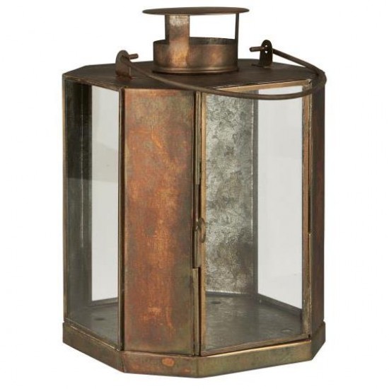 Lanterne patineret messing Valdemar