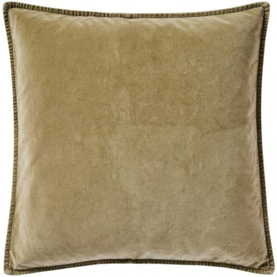 Pudebetræk velour eucalyptus green 50x50cm Pudebetræk velour eucalyptus green 50x50cm