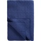 Quilt indigo blue med korssting