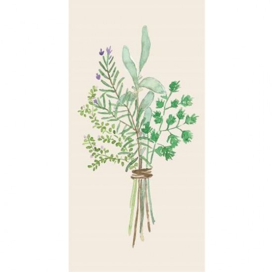 Serviet 10x20 cm krydderurtebuket 16 stk/pk