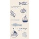 Serviet På havet 16 stk pr pakke