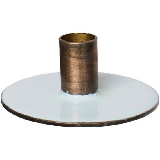 Stage til 1,3 cm lys 2-farvet lyseblå