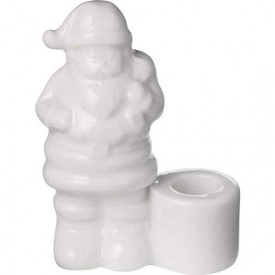 Stage til 1,3 cm lys julemand keramik