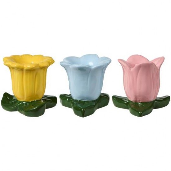 Stage til 2,2 cm lys assorteret blomster