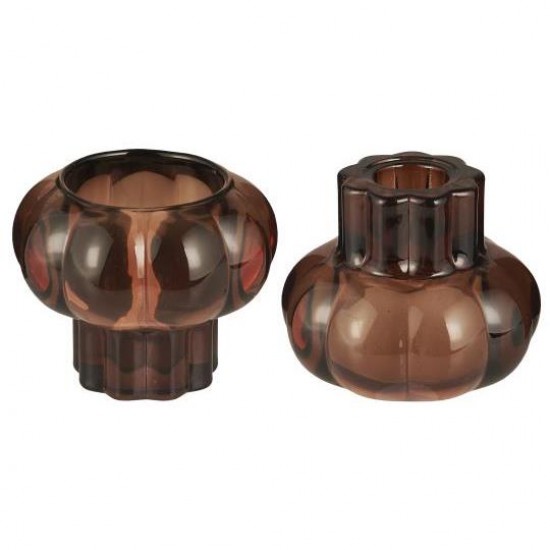 Stage til 2,2 cm lys og fyrfadslys Beige