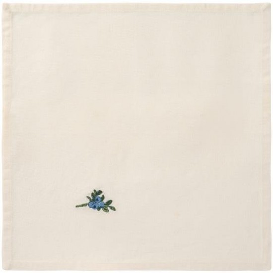 Stofserviet Summer Vibes med blåbærstilk butter cream