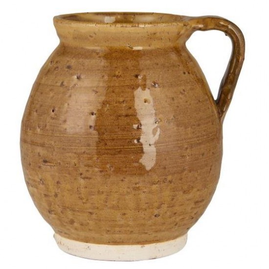 Vase med hank rustik brun Avignon Vase med hank rustik brun Avignon