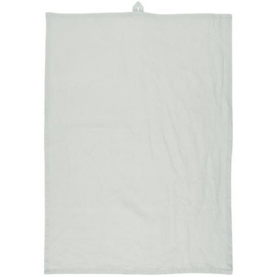 Viskestykke Freja hør/bomuld lysegrå