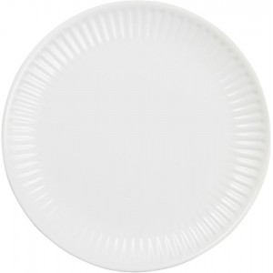 Frokosttallerken Mynte Pure white Frokosttallerken Mynte Pure white