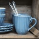 Sæt med 12 Mynte Kaffekrus Cornflower - 20% rabat Sæt med 12 Mynte Kaffekrus Cornflower - 20% rabat