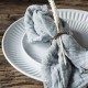 Frokosttallerken Mynte Pure white