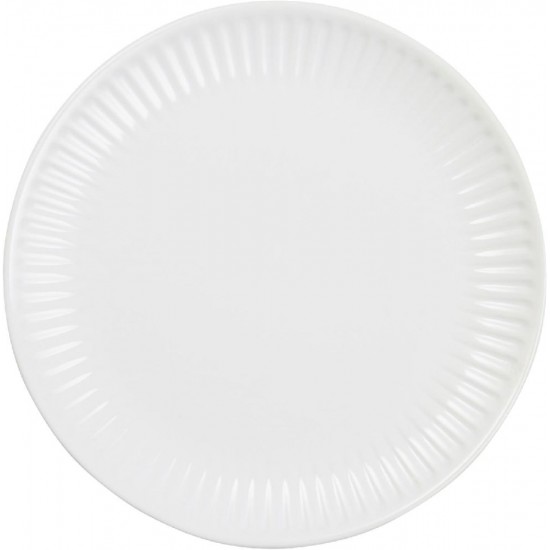 Frokosttallerken Mynte Pure white