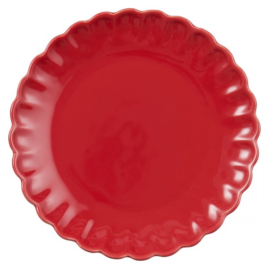 Sæt med 16 Mynte Frokost Tallerkener Strawberry Sæt med 16 Mynte Frokost Tallerkener Strawberry