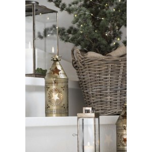 Rattan Kurv rattan med plast indvendigt 47 cm Rattan Kurv rattan med plast indvendigt 47 cm