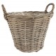 Rattan Kurv rattan med plast indvendigt 40 cm