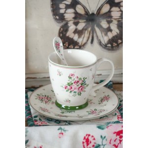 Krus med roser Lisa 430ml Krus med roser Lisa 430ml