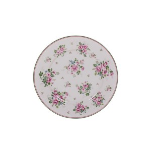 Tallerken med roser Lisa 19cm Tallerken med roser Lisa 19cm