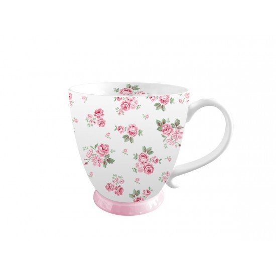 Krus med lyserøde roser Lucy 430ml Krus med lyserøde roser Lucy 430ml