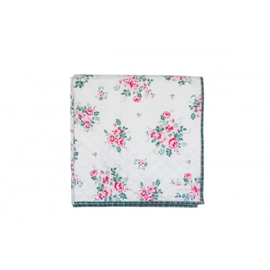 Quilt med roser Lisa 140x220cm Quilt med roser Lisa 140x220cm