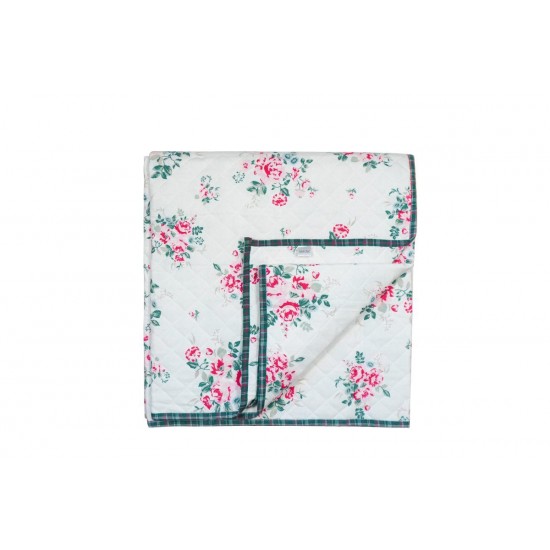 Quilt med roser Lisa 140x220cm Quilt med roser Lisa 140x220cm