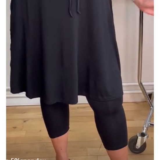 Leggings sort Str. S/M Leggings sort Str. S/M