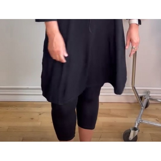 Leggings sort Str. S/M Leggings sort Str. S/M
