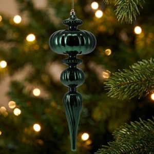 Juleophæng spir Grøn 31cm Krøyers Jul