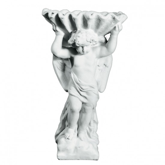 Stor Engel i marmor 62 cm