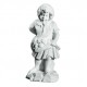 Pige 70 cm - Frostsikker havefigur i marmor