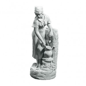 Niobe 55 cm - Frostsikker havefigur i marmor Niobe 55 cm - Frostsikker havefigur i marmor