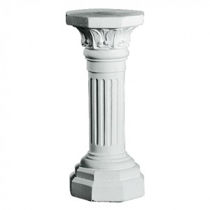 Sokkel H: 61 cm  - Frostsikker sokkel i marmor Sokkel H: 61 cm  - Frostsikker sokkel i marmor