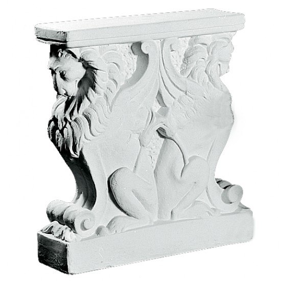 Bord Sokkel med løve i marmor til spisebord
