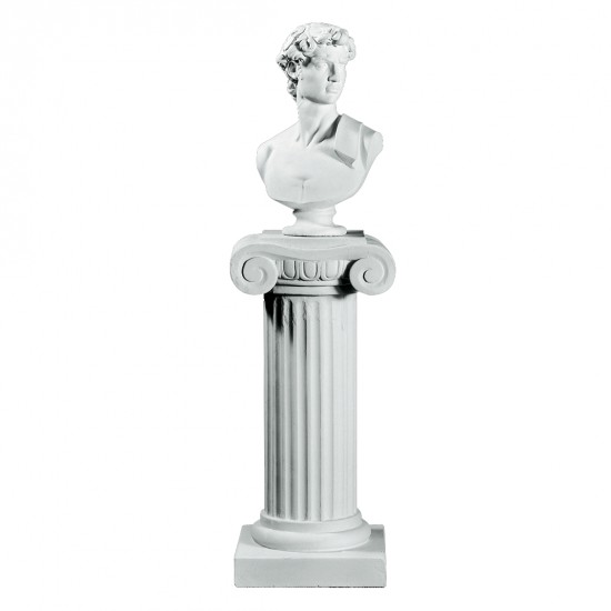 David 49 cm - Buste i marmor