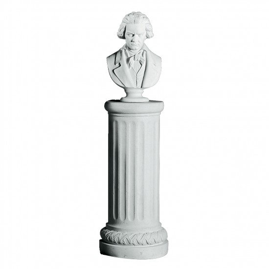Beethoven 46 cm - Buste i marmor