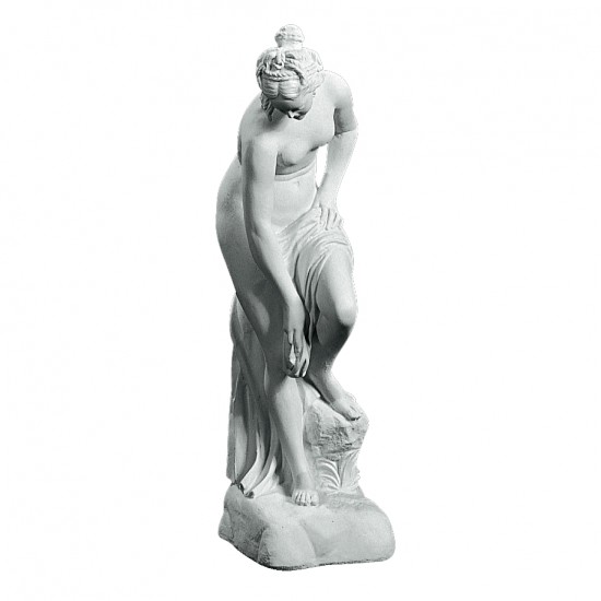 Allegrain 90 cm - Havefigur i marmor