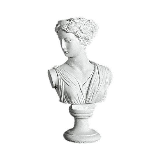 Artemis H30cm - Buste i marmor