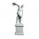 Den Græske Diskoskaster 170 cm - statue i marmor