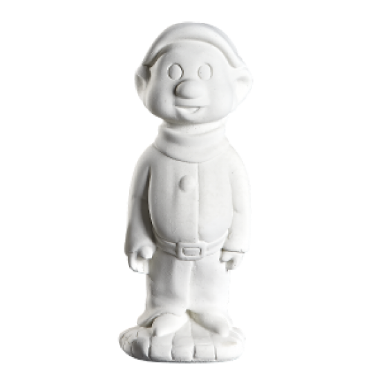 Dumpe 48 cm - Frostsikker havefigur i marmor